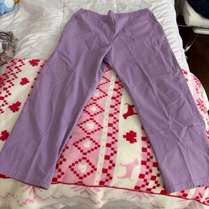 Denim & Co. Petite Color Flat Front Denim Side Pocket Pant